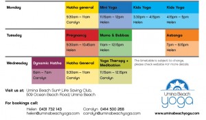 Timetable